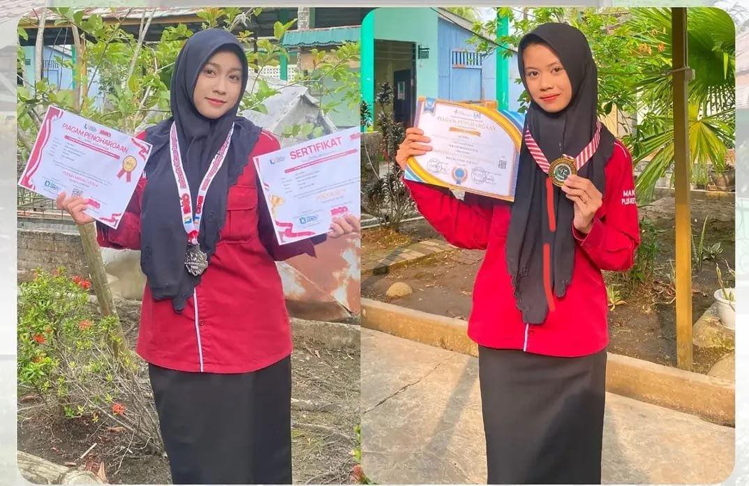 Dua Siswa MAN 2 HSU Tunjukkan Keunggulan, Sabet Berbagai Medali di Kompetisi ISCO dan KSSI